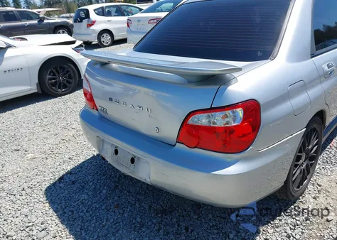 2004 Subaru Impreza Wrx z USA, uszkodzony, nr VIN JF1GD29644G524034